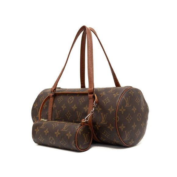 VTG 1984 Set Louis Vuitton Monogram Papillon 30 + Pochette Papillon Handbags - Picture 4 of 14